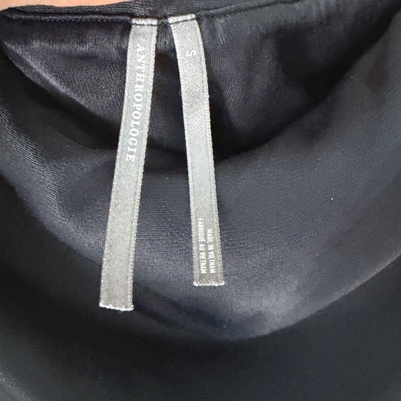 Anthropologie Black Strapless Dress - Picture 4 of 4